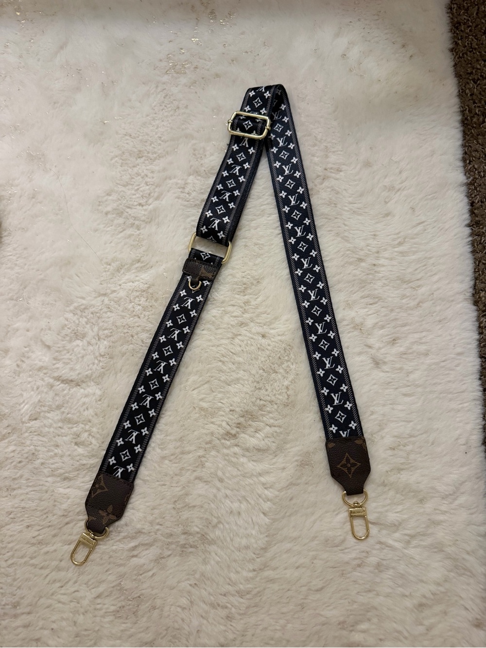 LV Fabric Monogram Strap